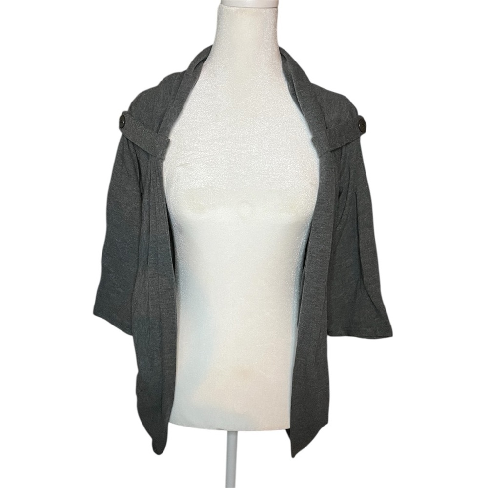 Gray Junior’s Sweater Cardigan